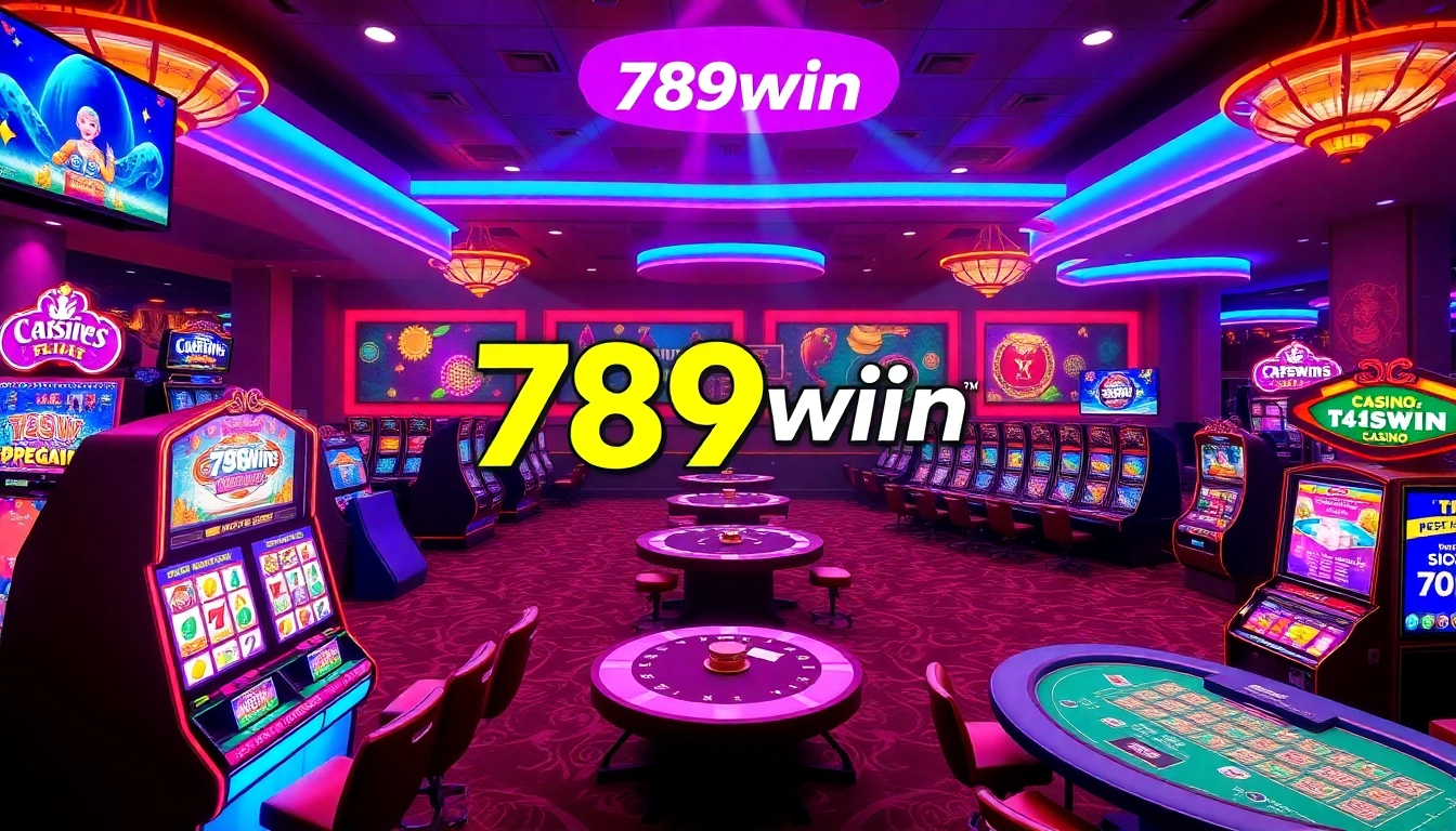 789win online casino featuring slot machines and live games, encouraging engaging gameplay experiences.