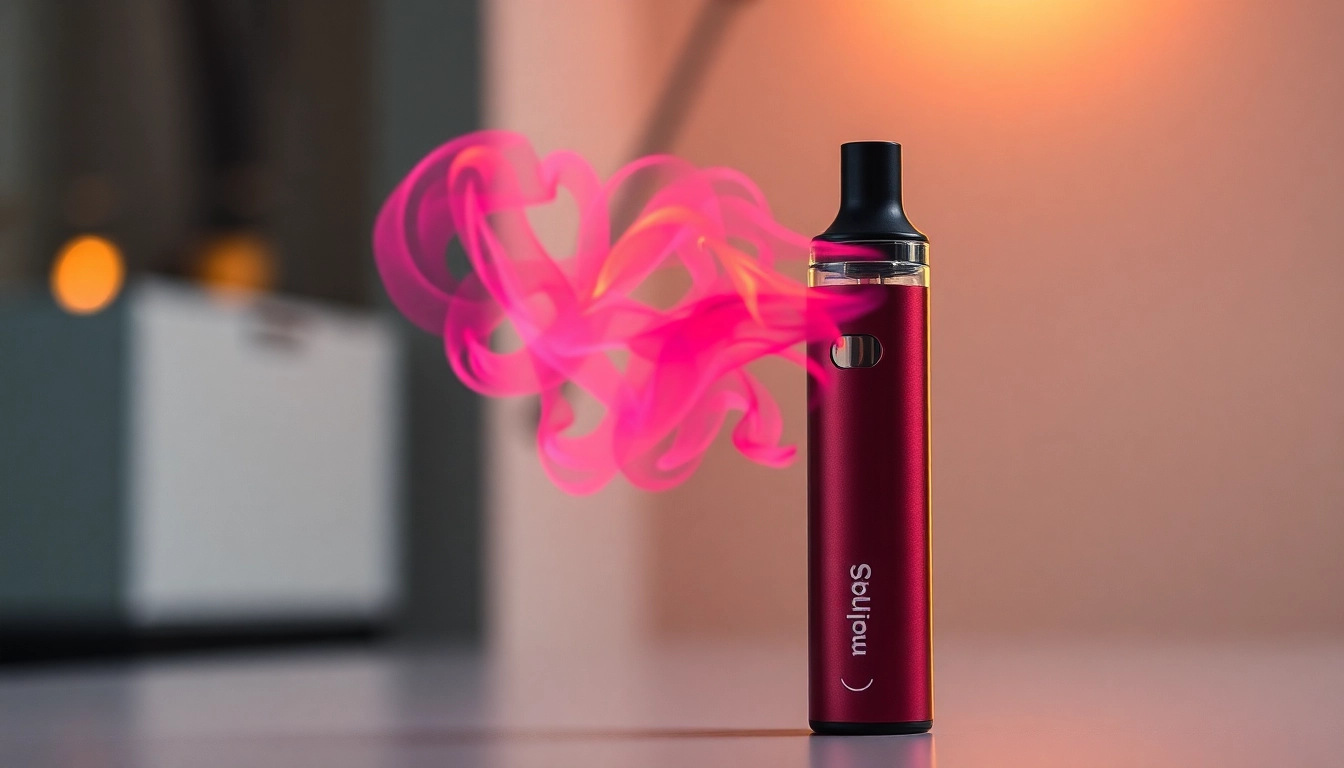 Authentic Muha Meds vape pen in hand, showcasing vibrant vapor for smooth vaping experience, emphasizing quality and flavor.