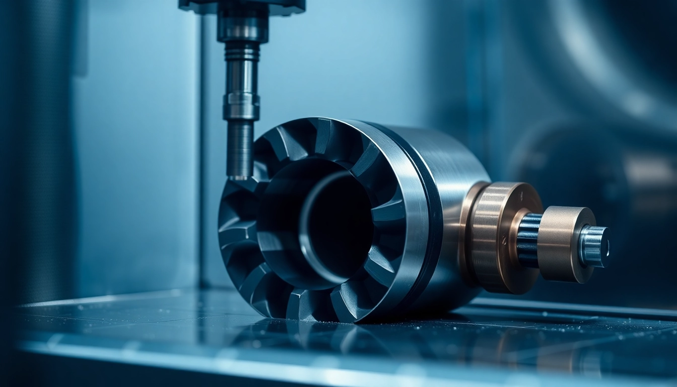 Angetriebene werkzeuge drehmaschine performing high-precision machining with radial and axial tools in an industrial setting.