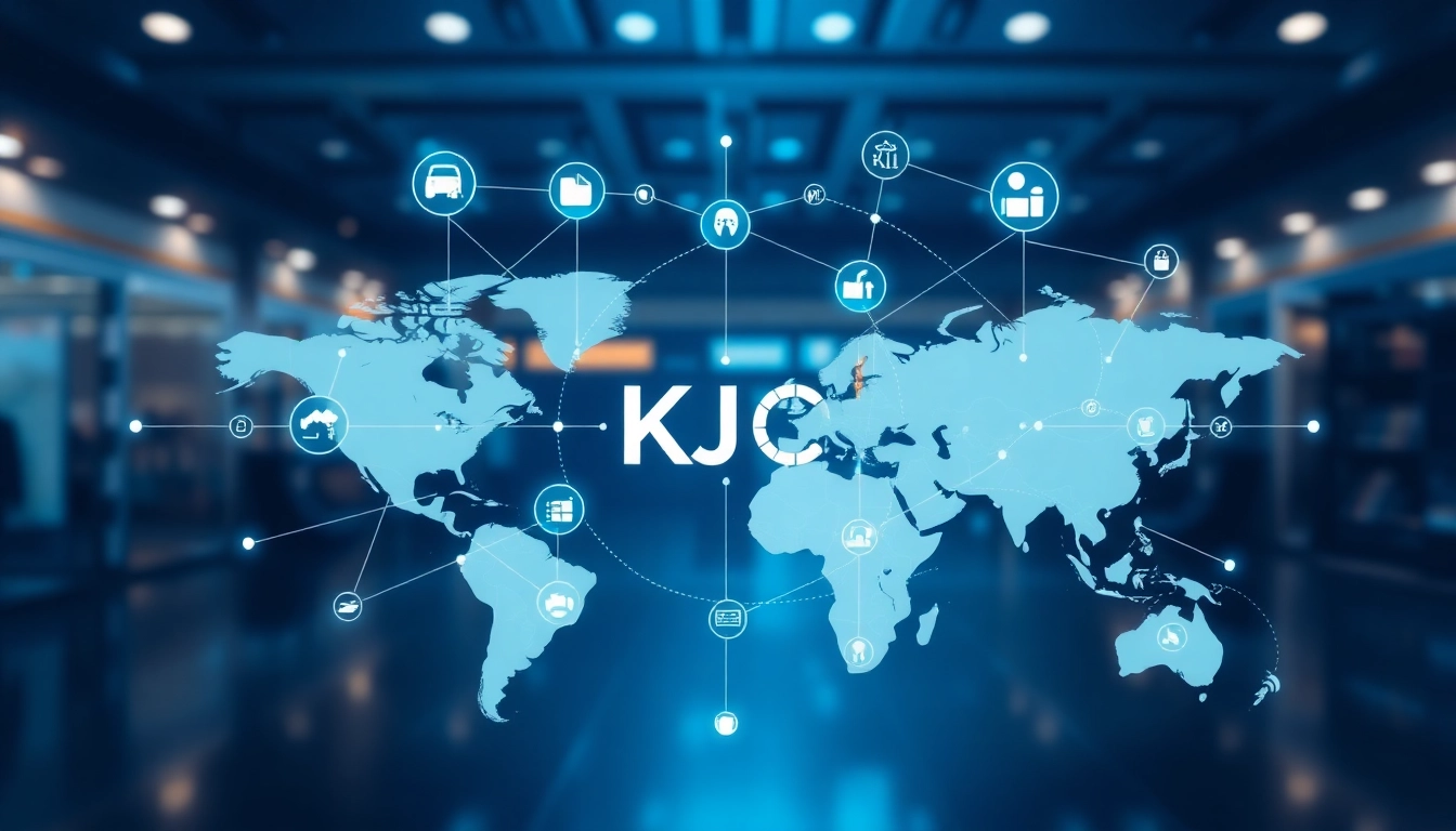 KJC’s innovative digital ecosystem connecting global users with advanced technology systems and secure infrastructure.