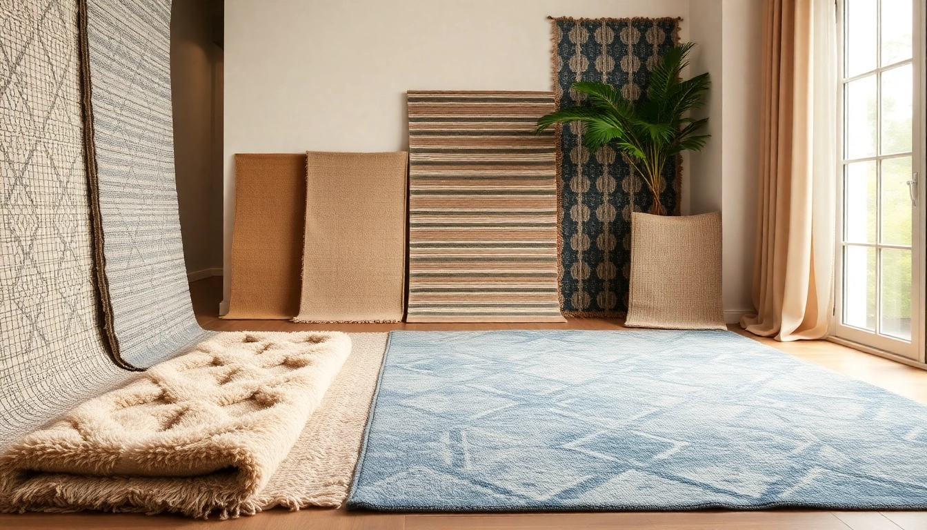 Beautiful collection of Tappeti a Milano showcasing handcrafted rugs with detailed patterns and