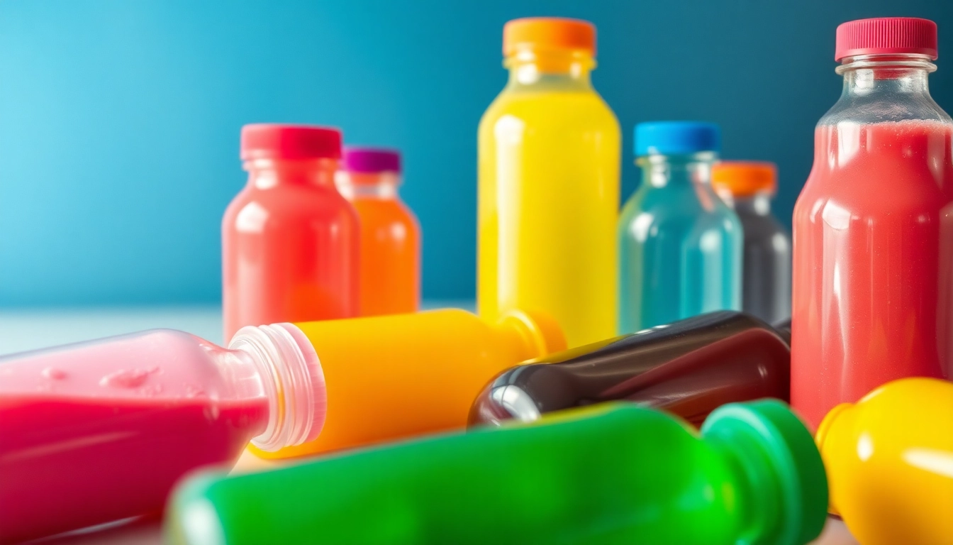 High-quality PET sisha bottles displayed on a clean surface, showcasing durability and modern