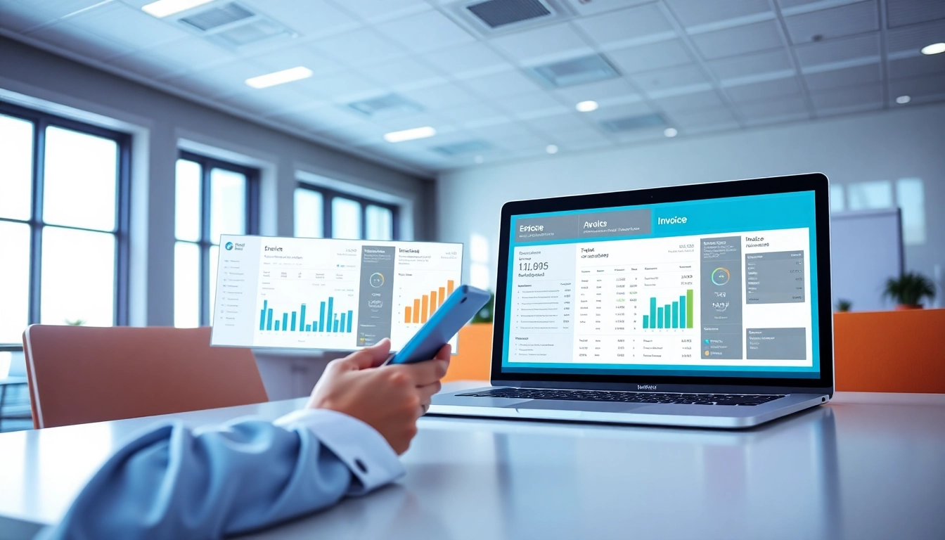 Efficient estimate software in use by professionals to streamline invoicing and billing processes